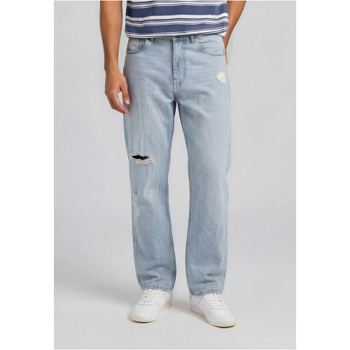 Karl Kani Ανδρικό παντελόνι OG Distressed Straight Leg Jeans